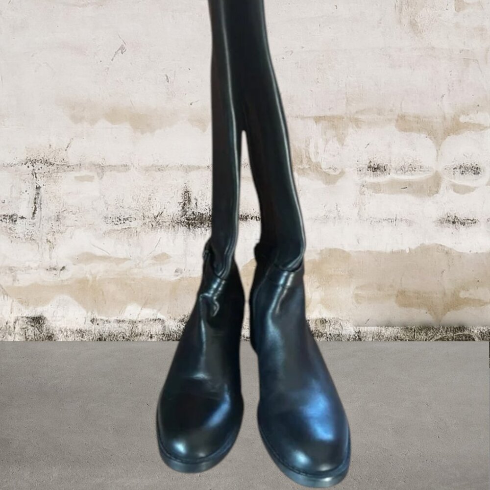 Blondo Women's Black Over the Knee Boots Size 8.5